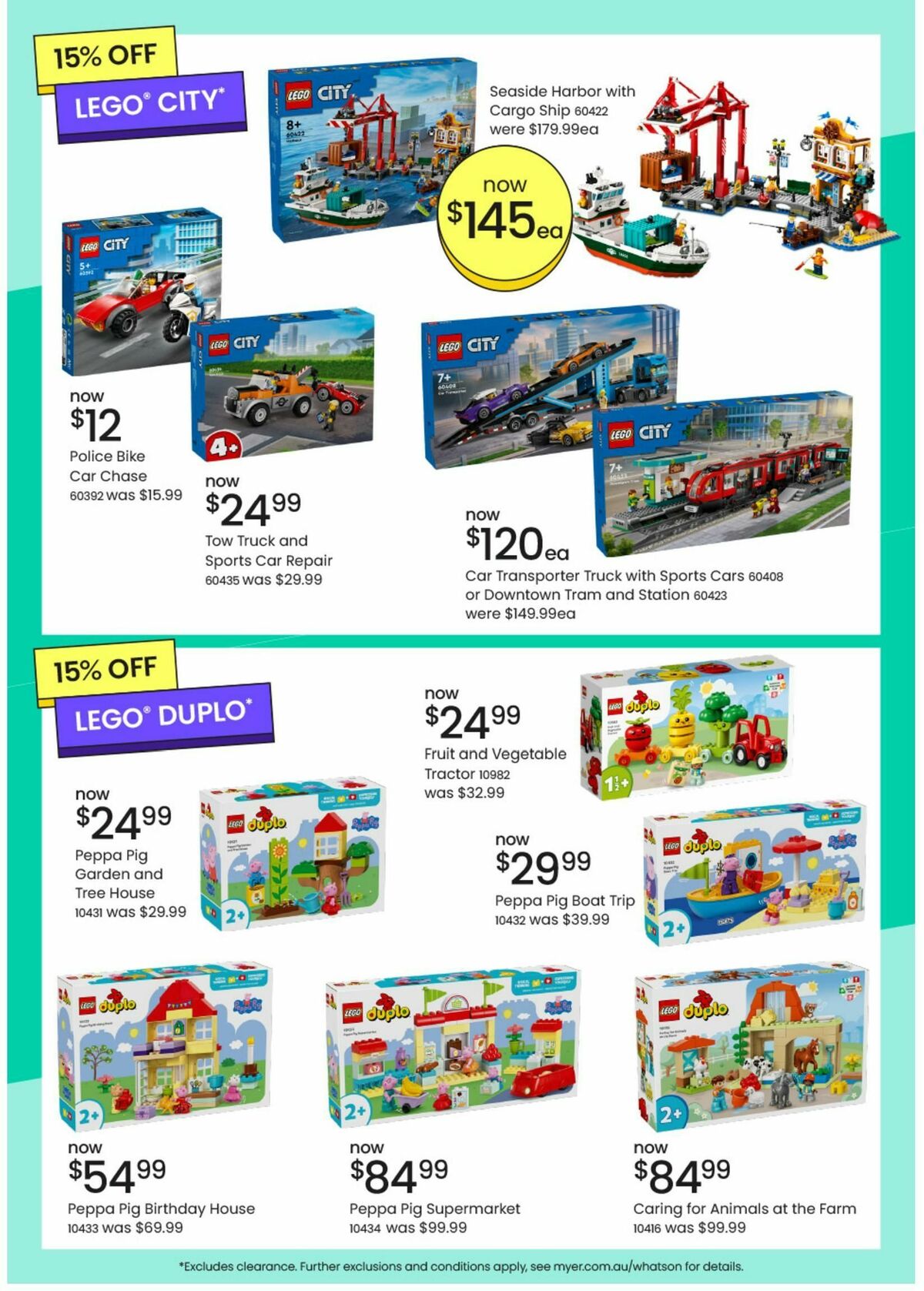 Myer Toy Sale Catalogues from 16 September