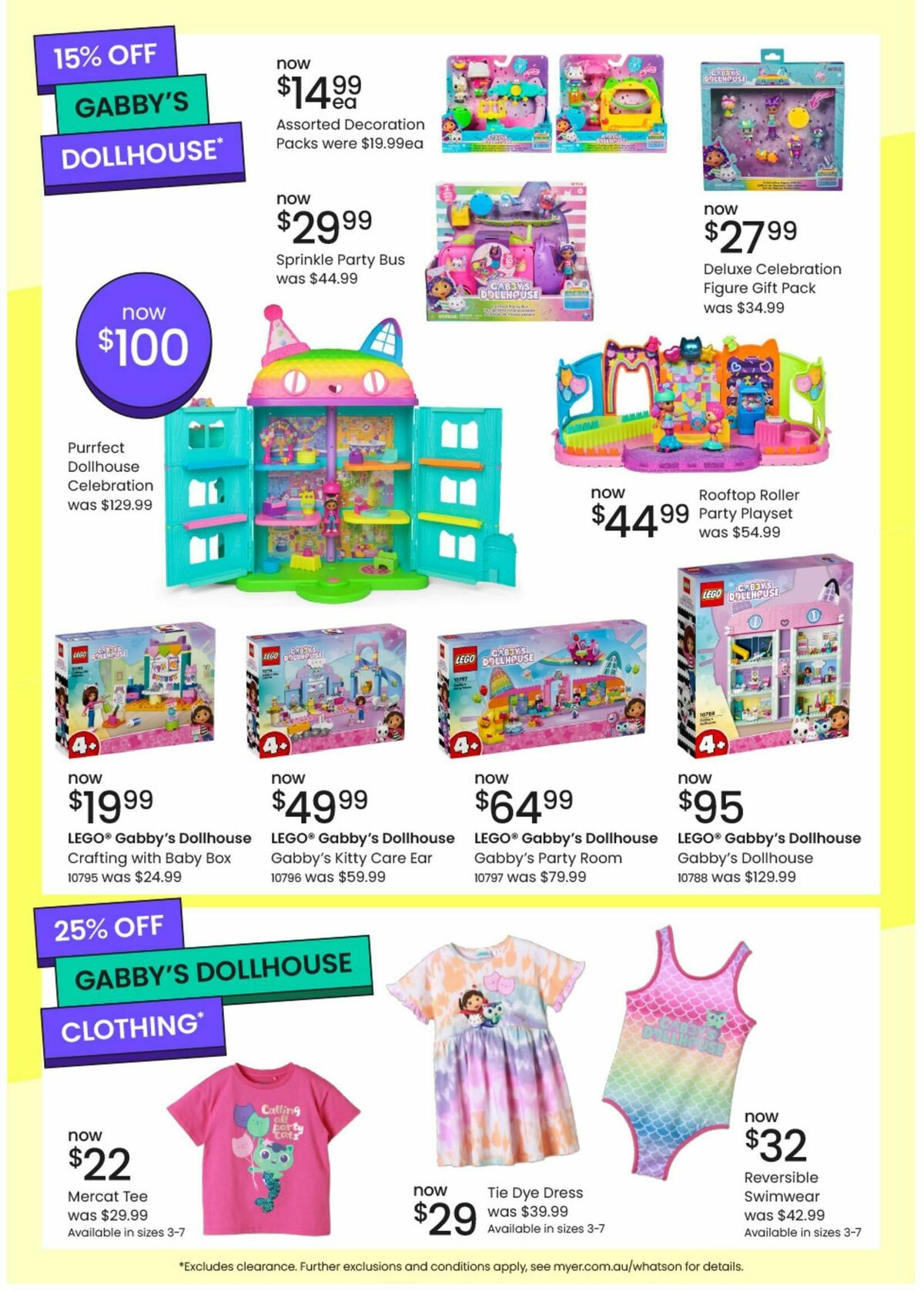 Myer Toy Sale Catalogues from 16 September