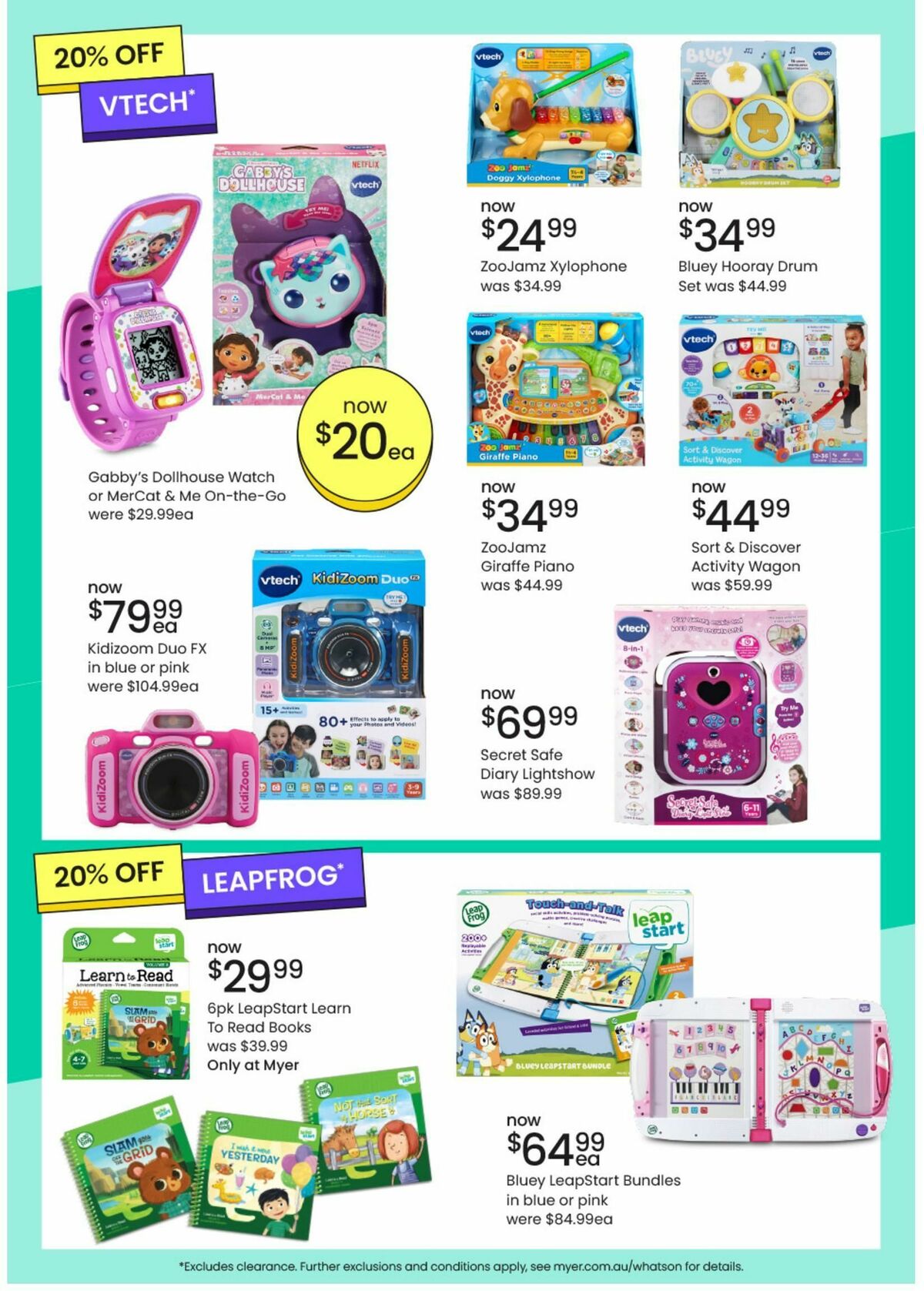 Myer Toy Sale Catalogues from 16 September