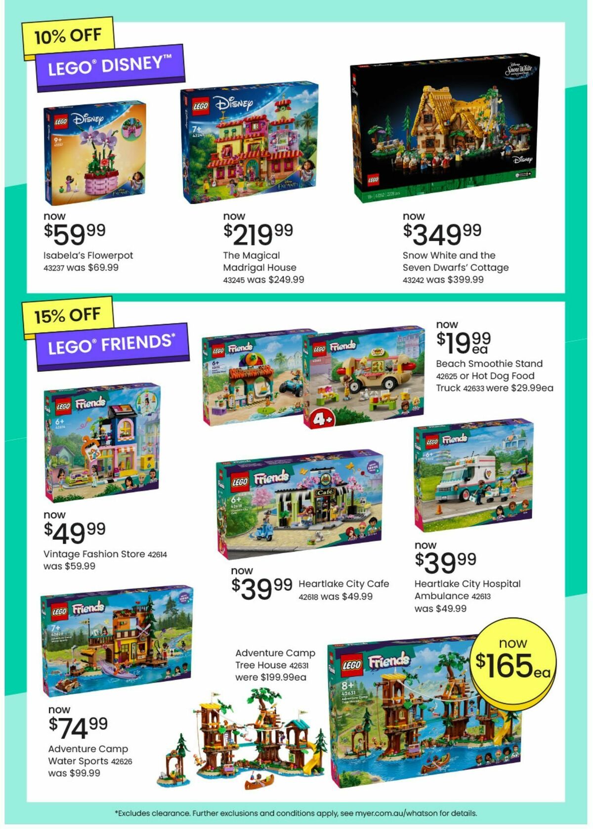 Myer Toy Sale Catalogues from 16 September