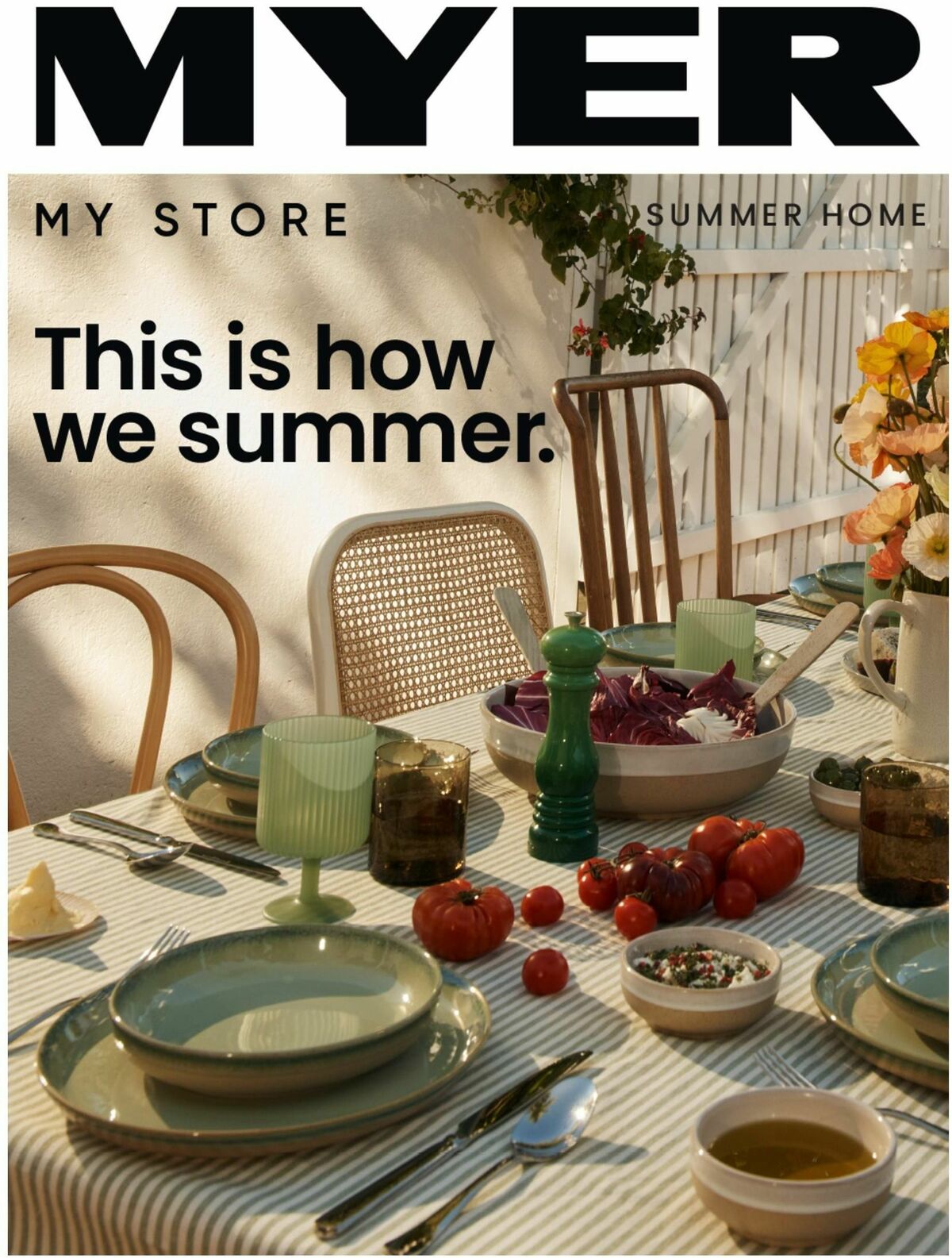 Myer This is How We Summer Catalogues from 15 October