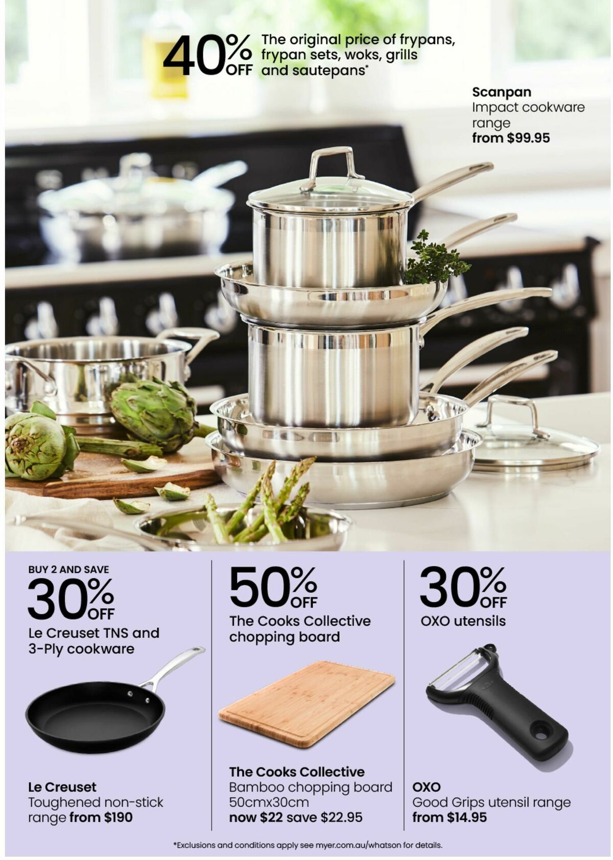 Myer Your Summer Home Essentials - Hardgoods Catalogues from 15 October