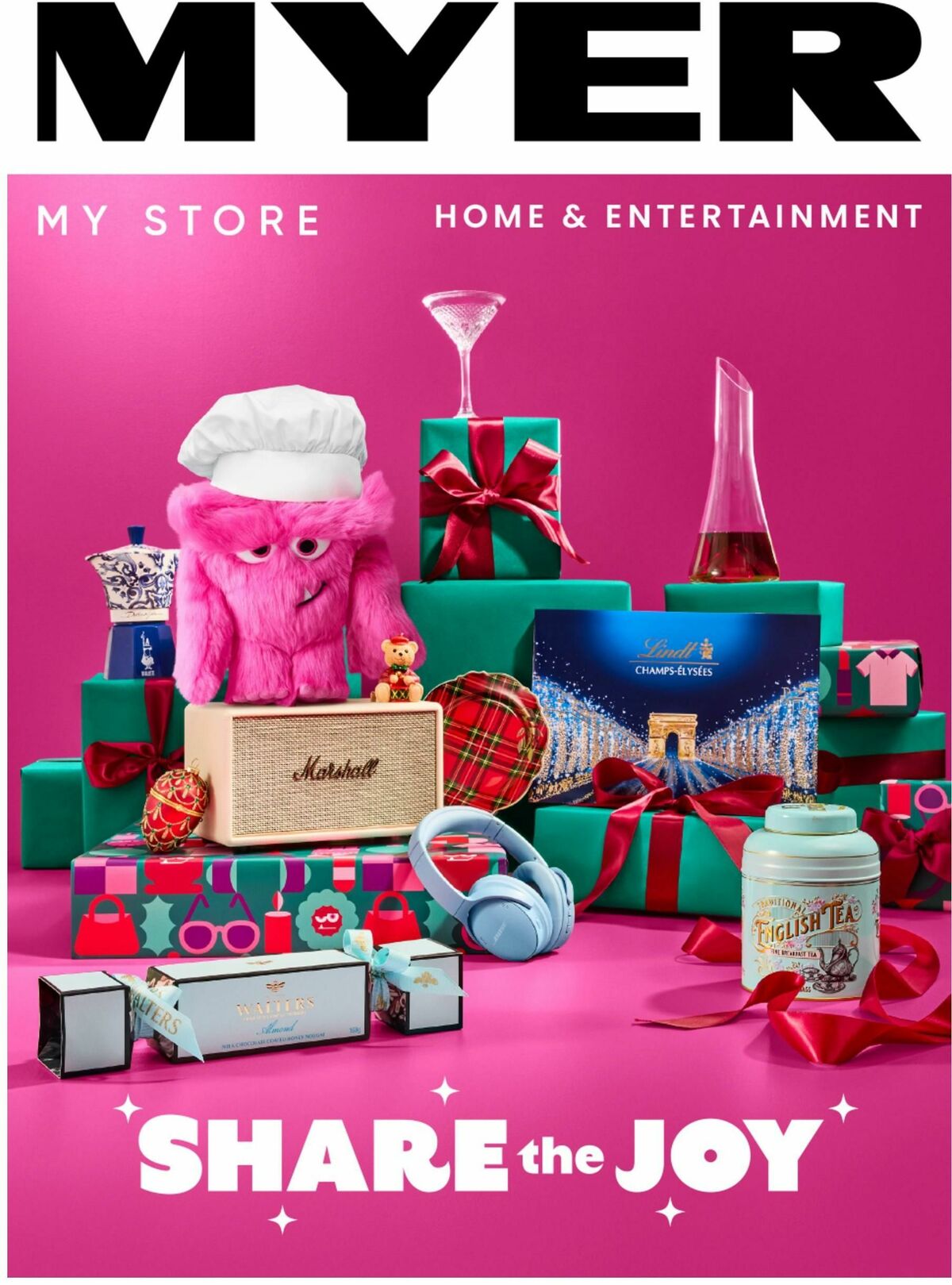 Myer Christmas Home & Entertainment Catalogues from 4 November