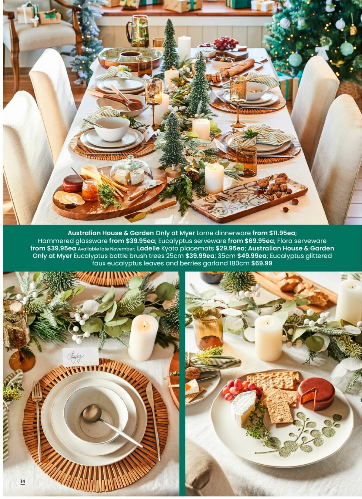 Myer Christmas Home & Entertainment Catalogues from 4 November