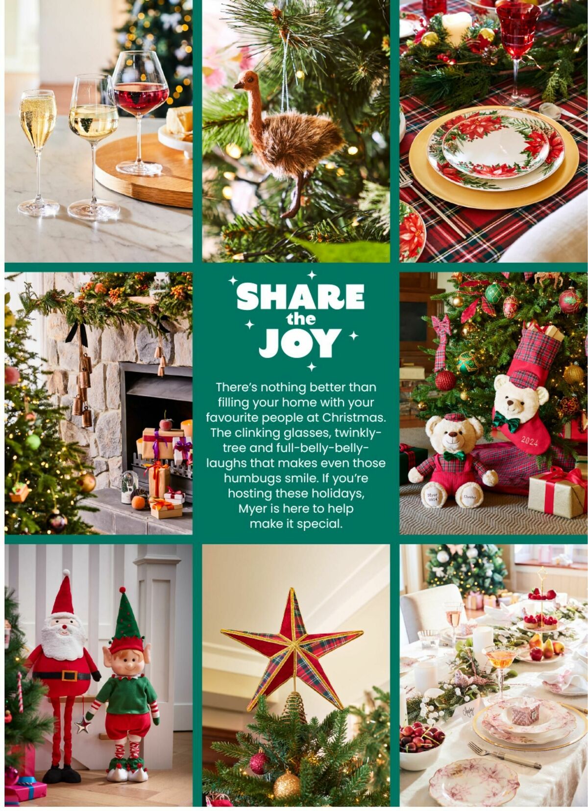 Myer Christmas Home & Entertainment Catalogues from 4 November