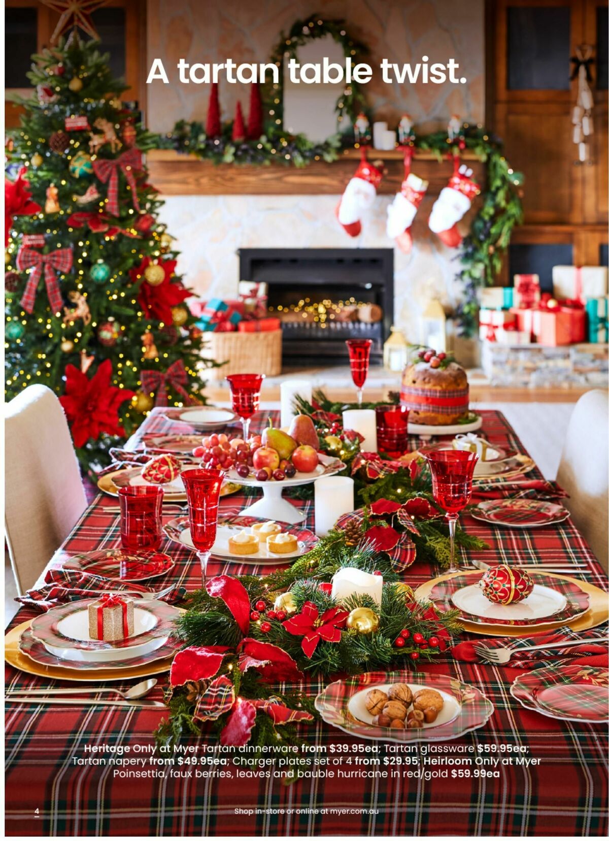 Myer Christmas Home & Entertainment Catalogues from 4 November