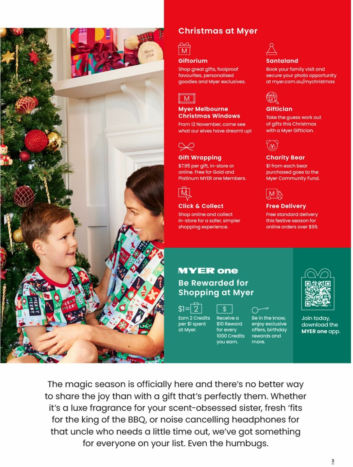 Myer Share the Joy Catalogues from 5 November