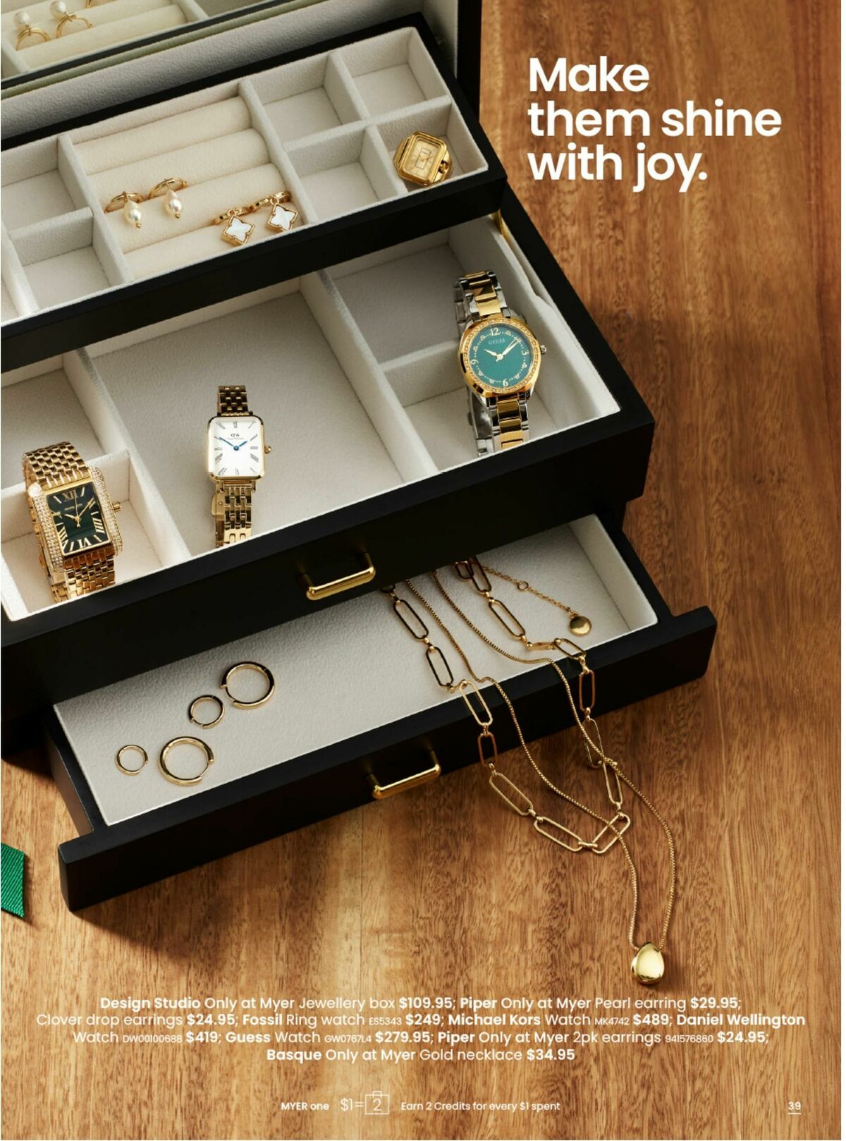 Myer Share the Joy Catalogues from 5 November