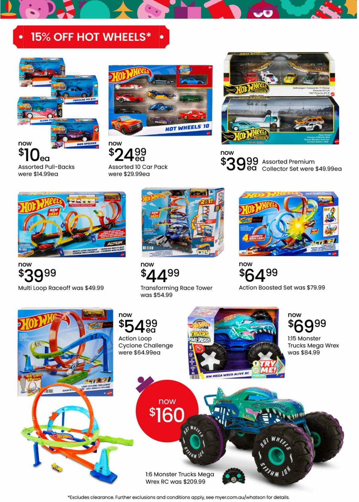 Myer Christmas Toys Catalogues from 18 November