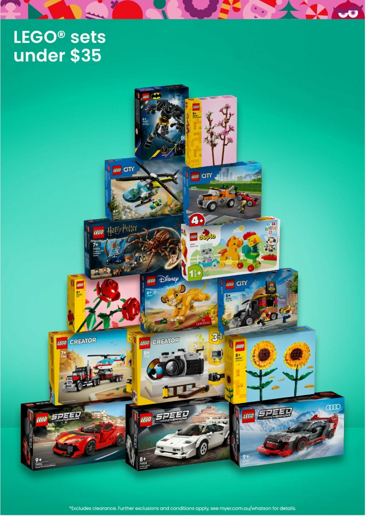 Myer Christmas Toys Catalogues from 18 November