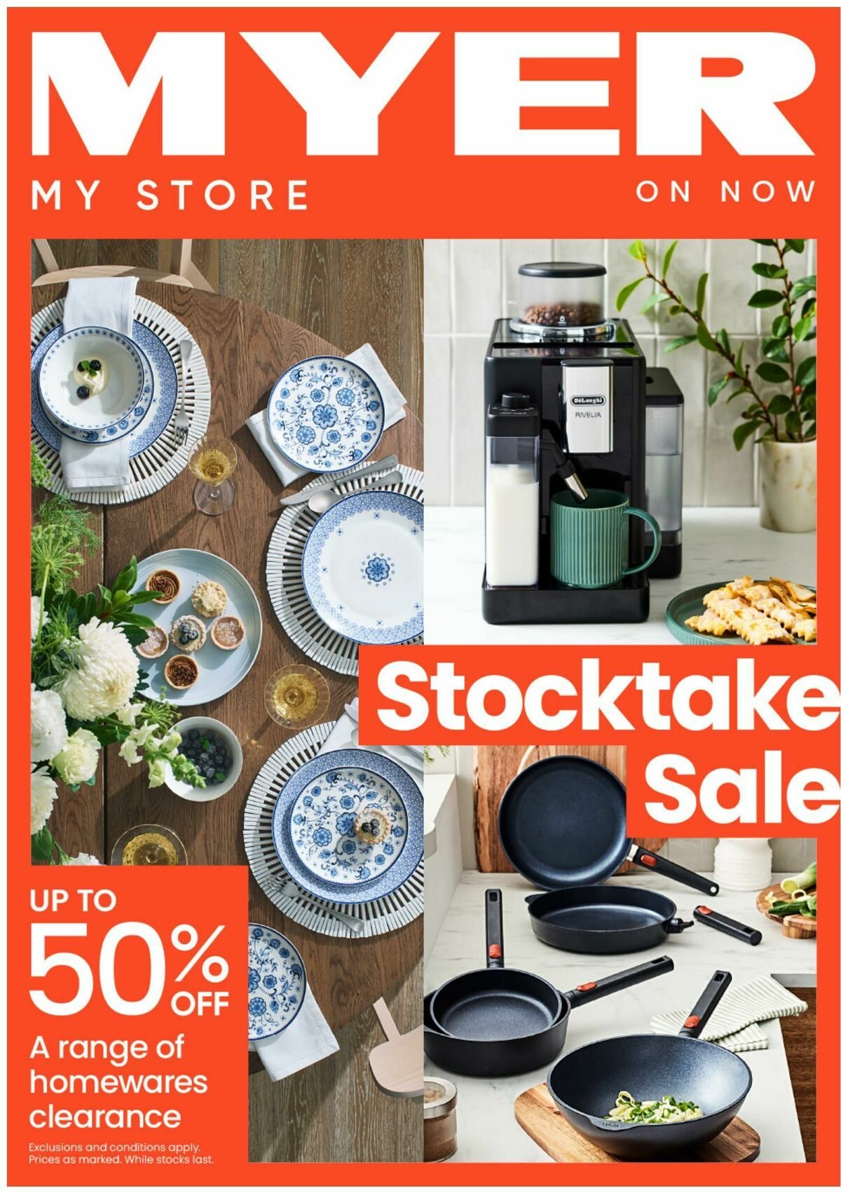 Myer Stocktake Sale - Hardgoods Catalogues from 26 December