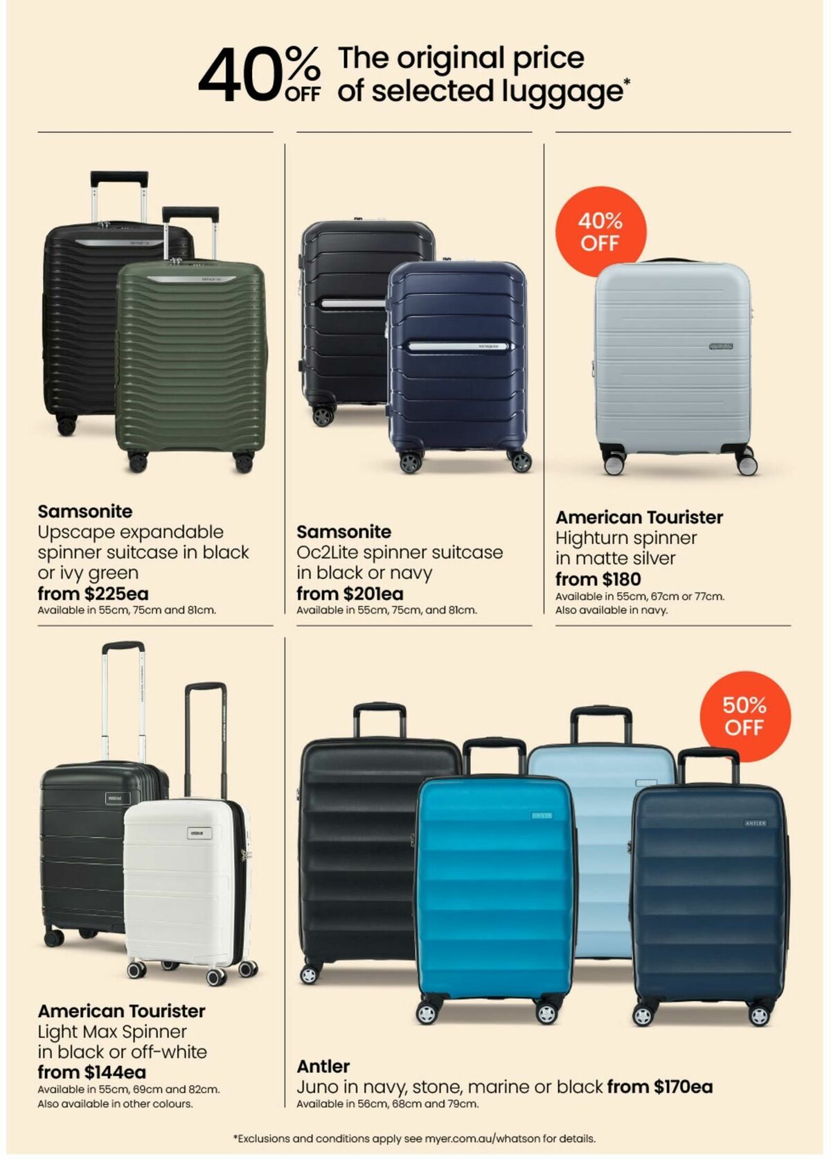 Myer Stocktake Sale - Hardgoods Catalogues from 26 December