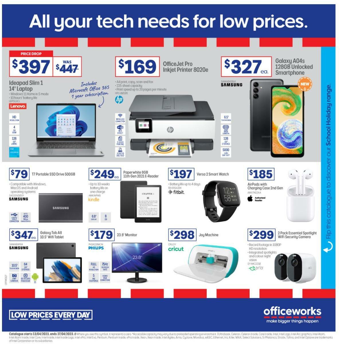 Officeworks Catalogues from 13 April