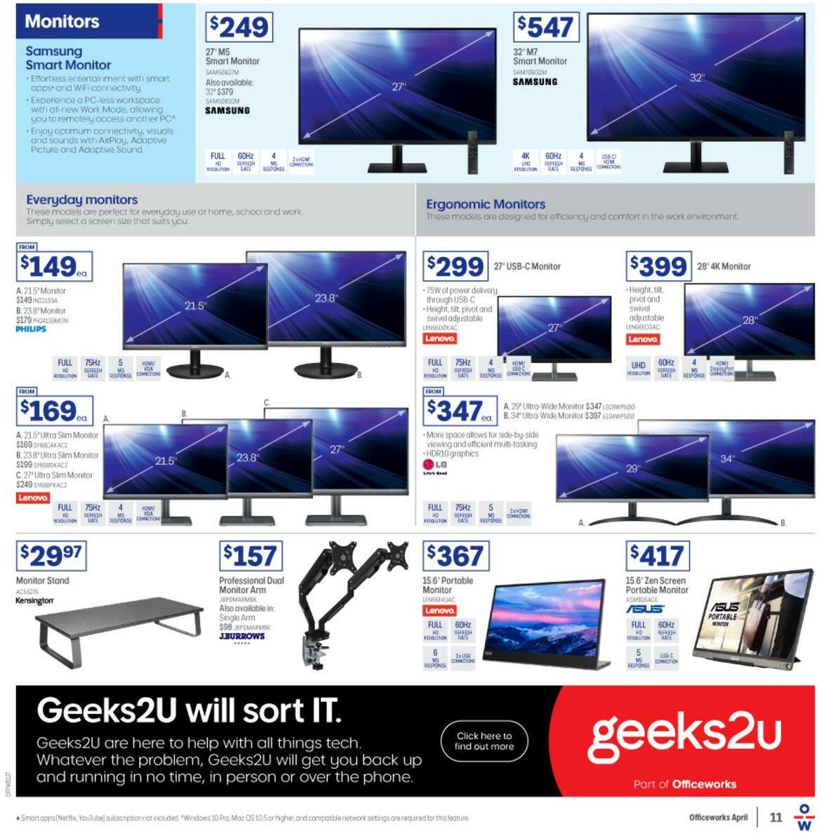 Officeworks Catalogues from 13 April