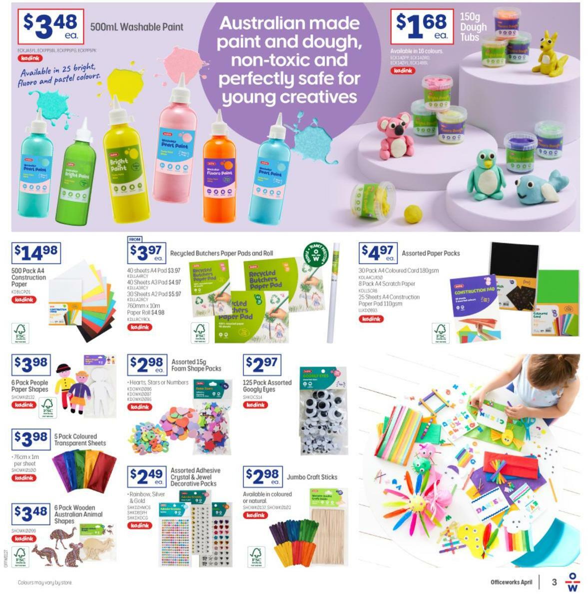 Officeworks Catalogues from 13 April