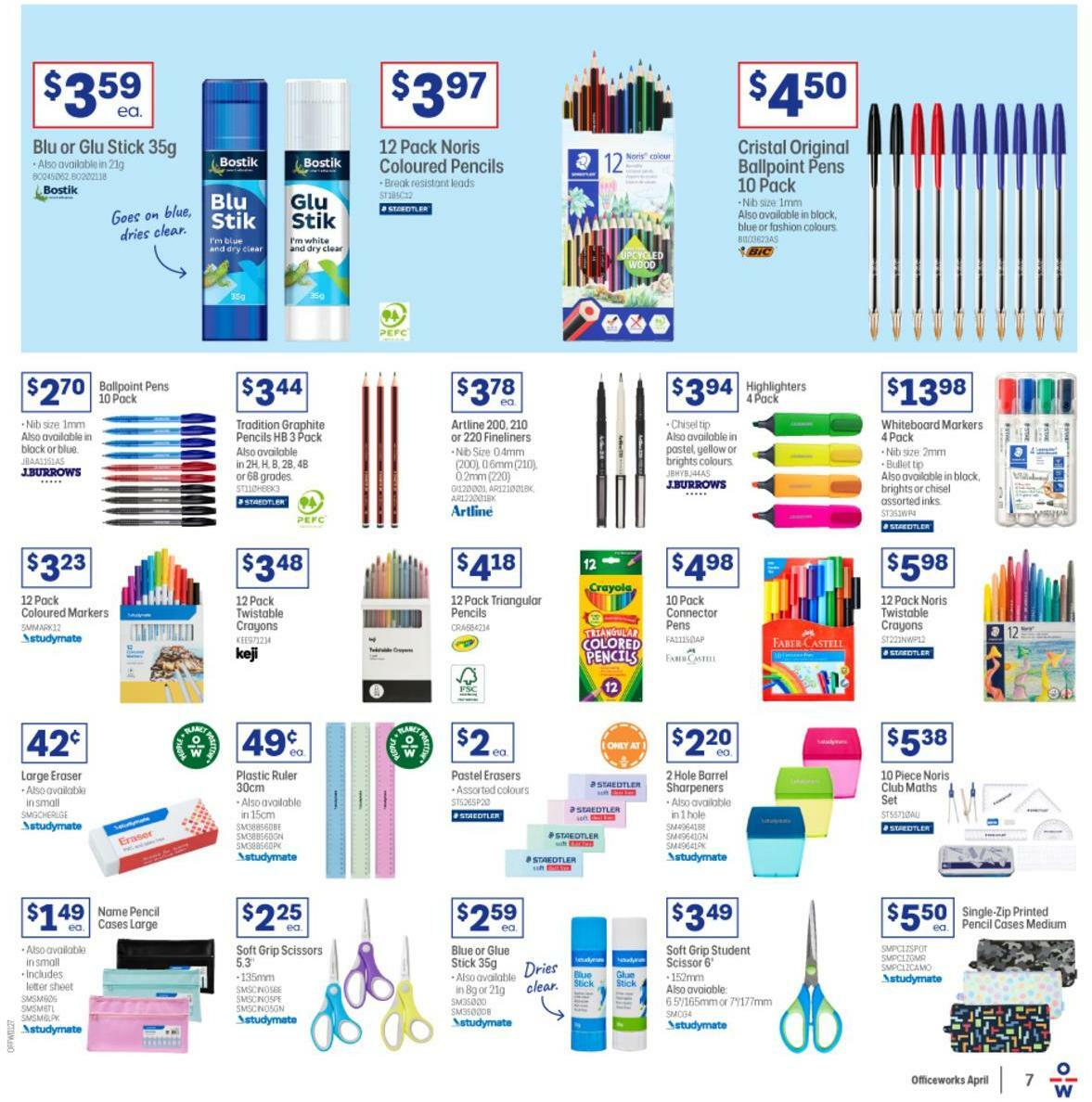 Officeworks Catalogues from 13 April