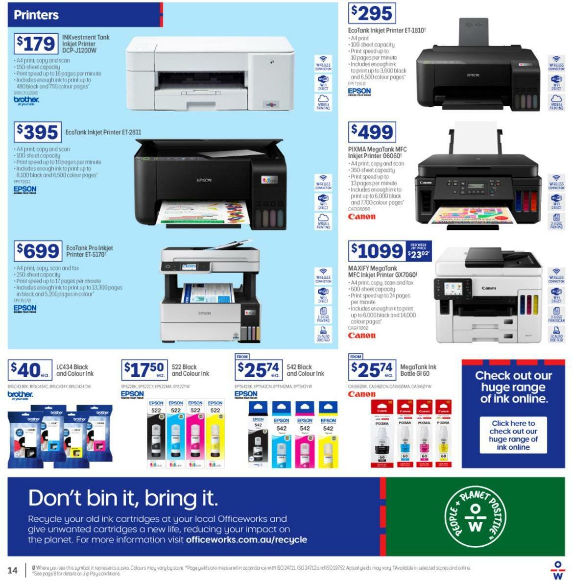 Officeworks Catalogues from 13 April