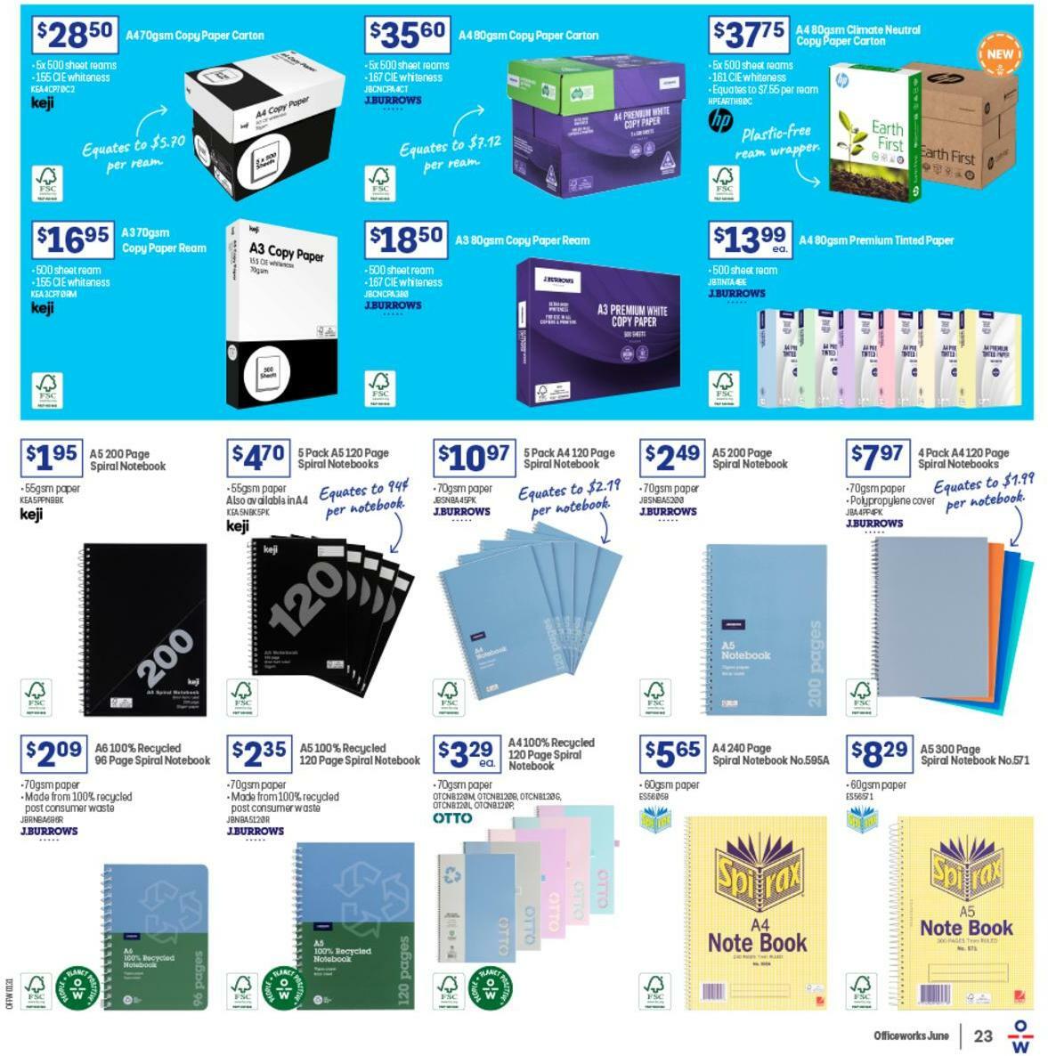 Officeworks Catalogues from 1 June