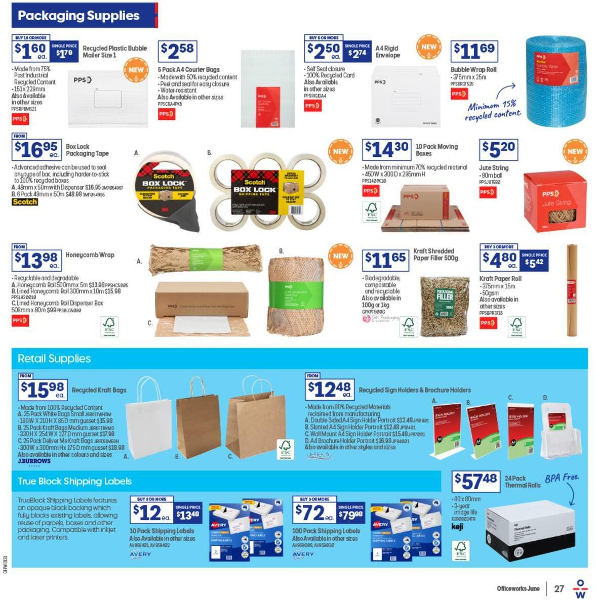 Officeworks Catalogues from 1 June