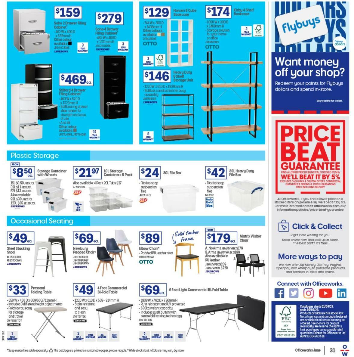 Officeworks Catalogues from 1 June