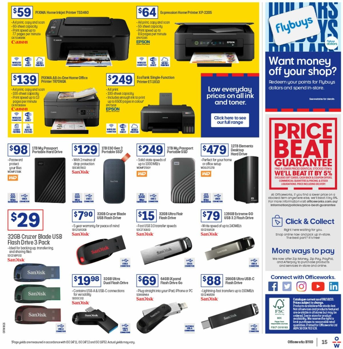 Officeworks Catalogues from 5 October