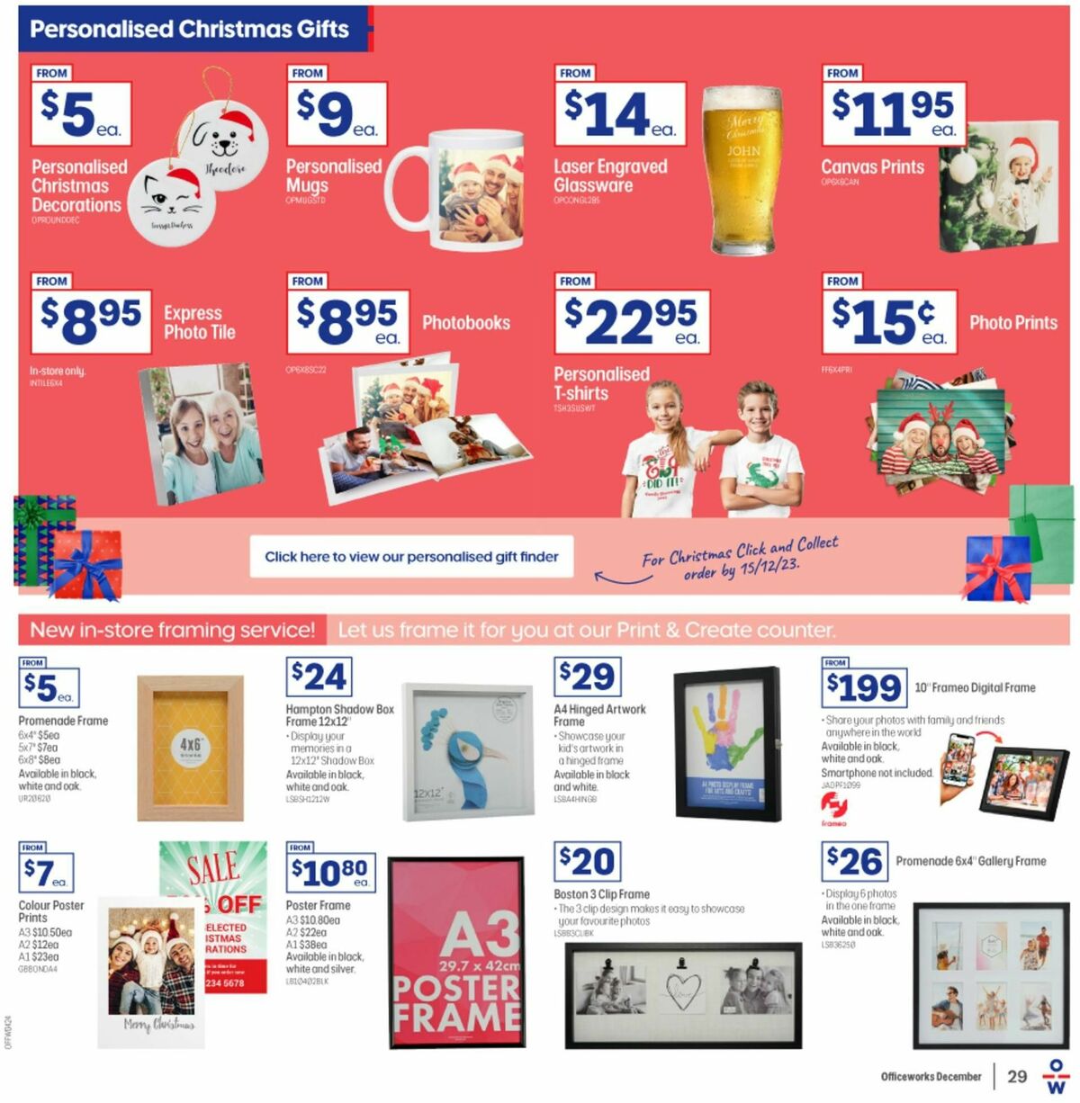 Officeworks Catalogues from 30 November