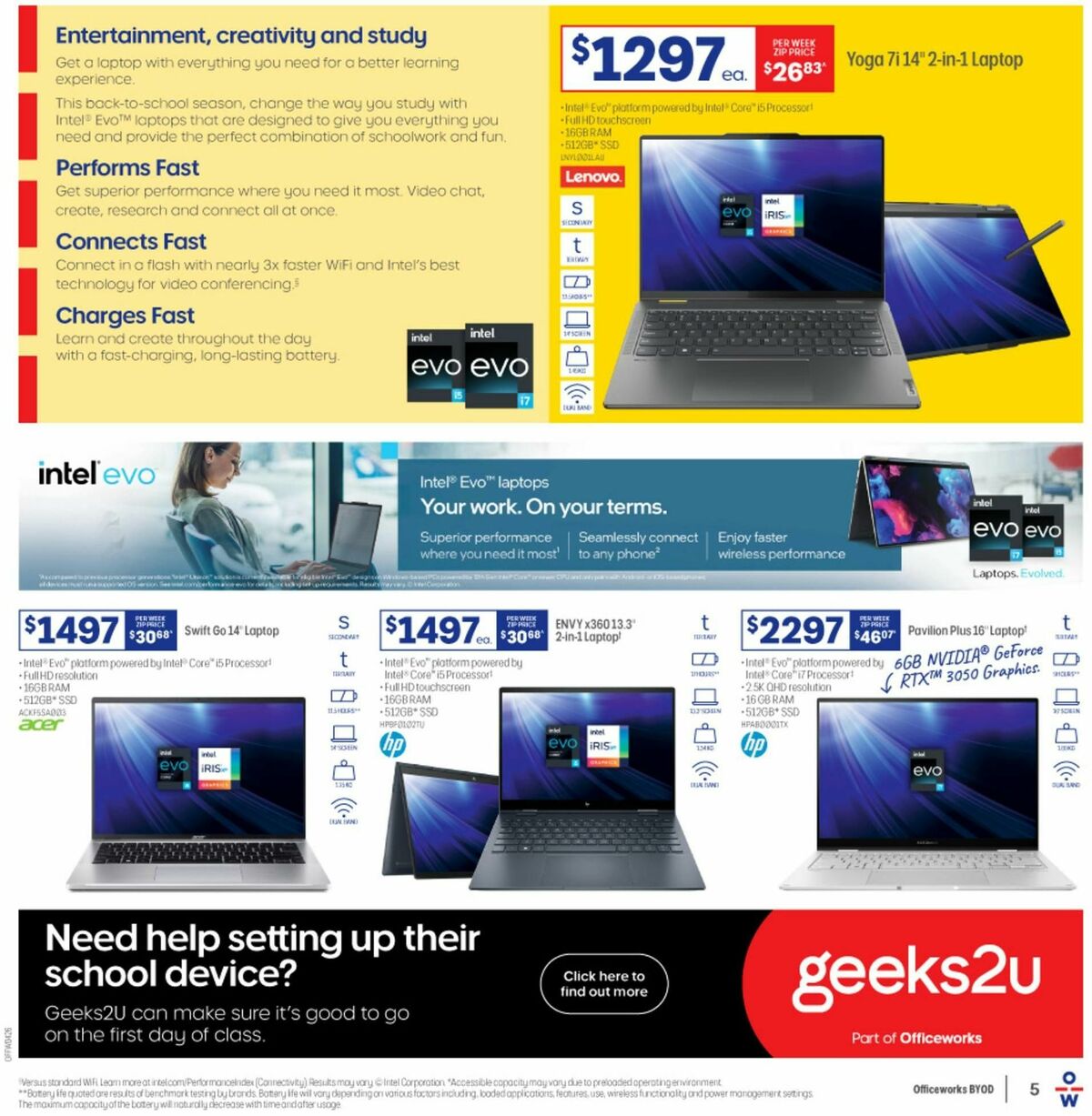 Officeworks Catalogues from 21 December