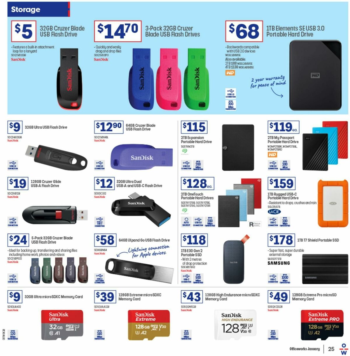 Officeworks Back to School Catalogues from 26 December