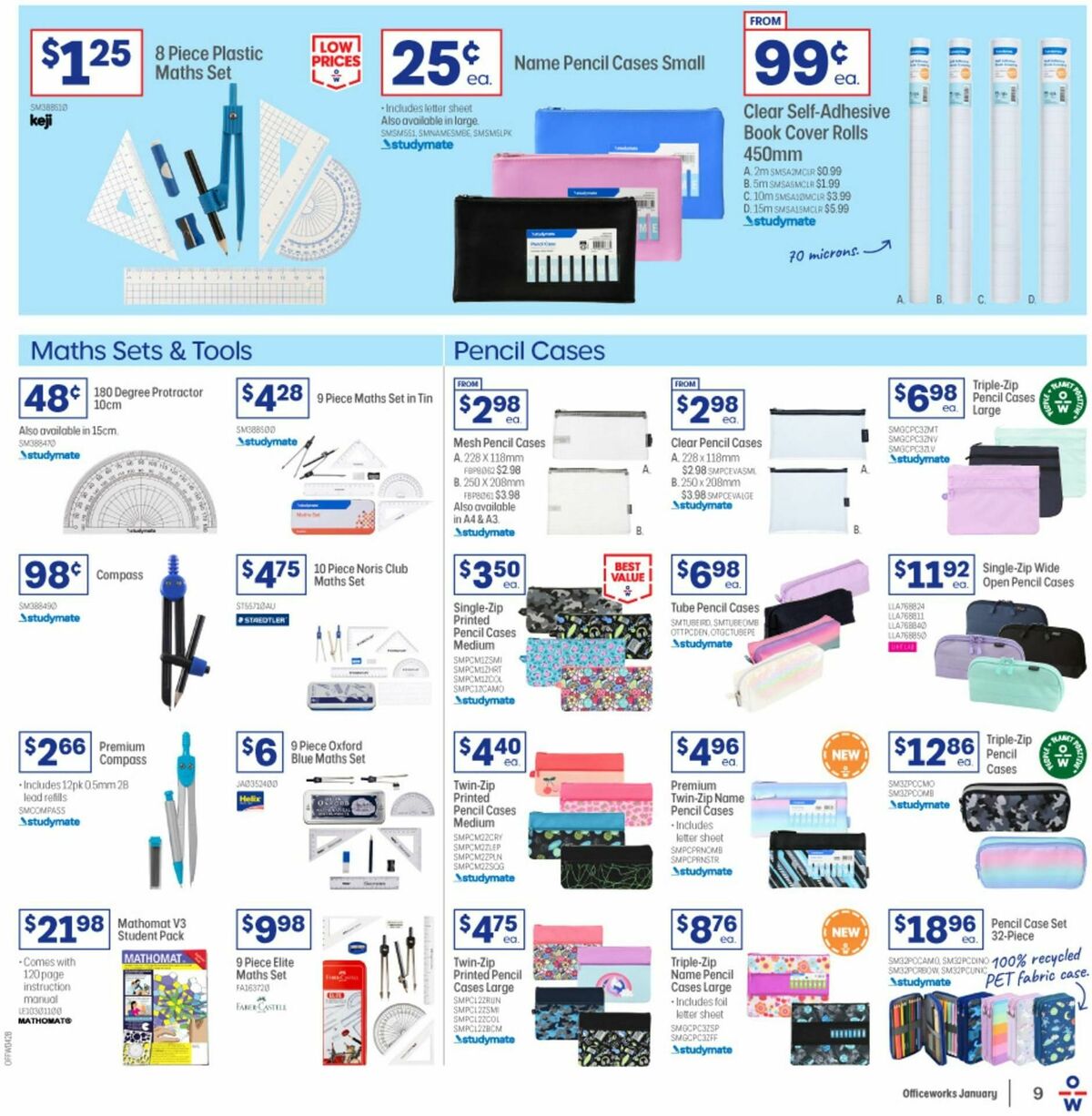 Officeworks Back to School Catalogues from 26 December