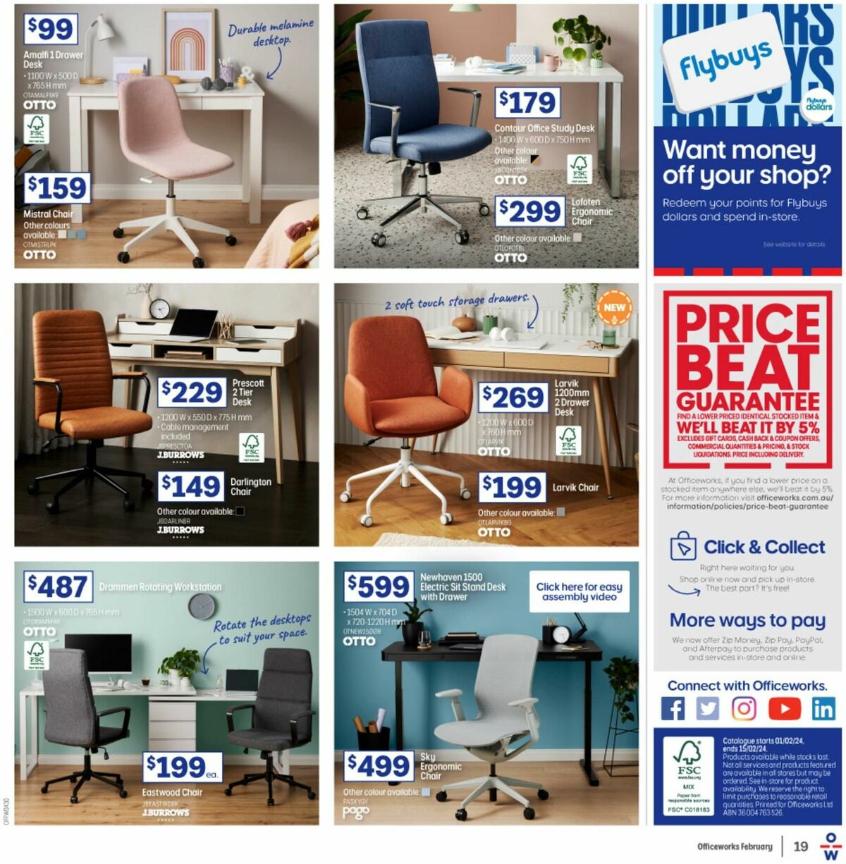 Officeworks Catalogues from 1 February