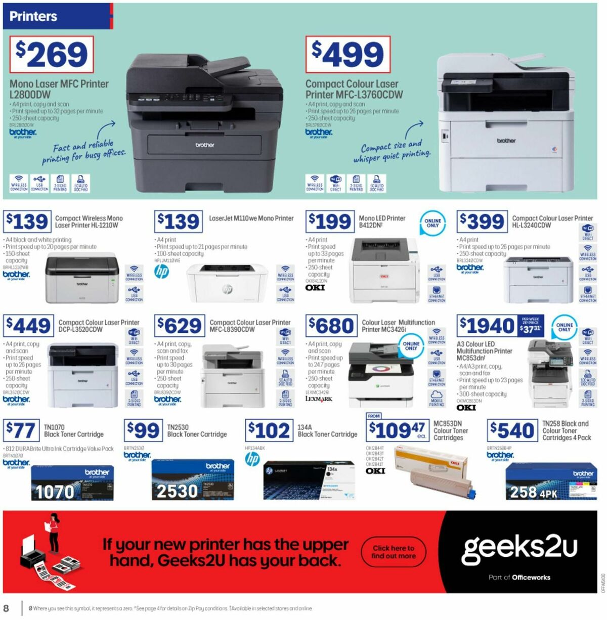 Officeworks Catalogues from 1 February