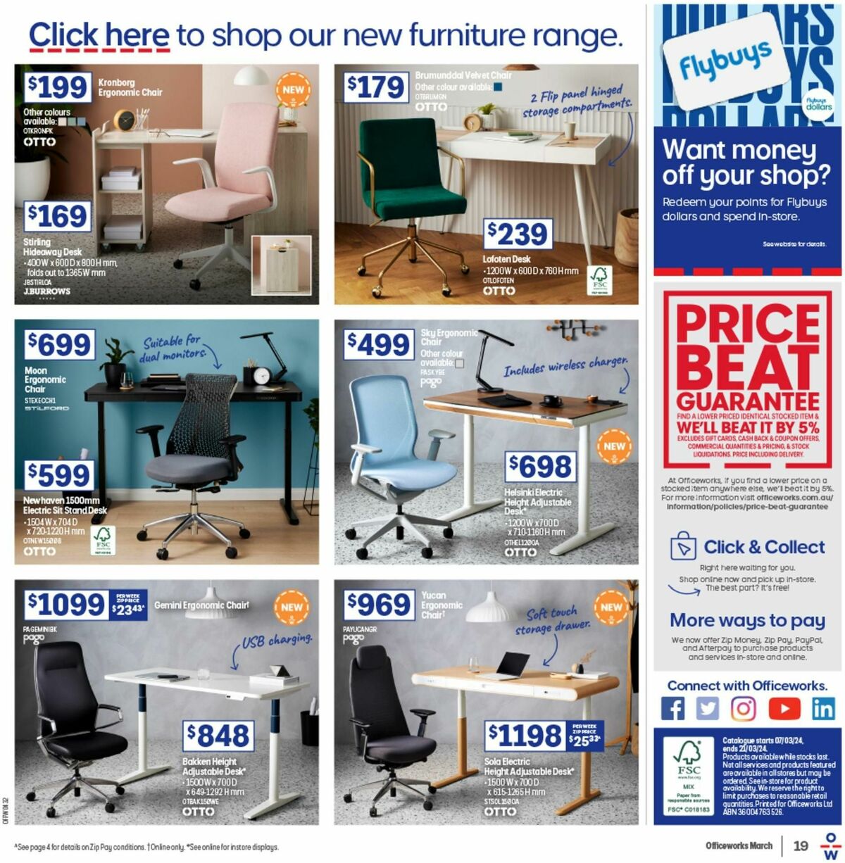 Officeworks Catalogues from 7 March