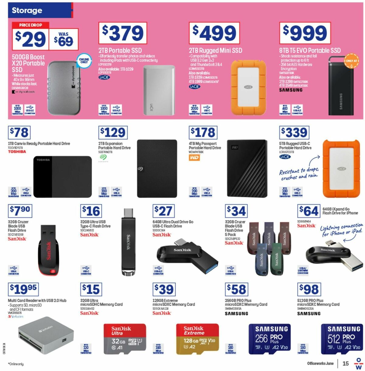 Officeworks Catalogues from 30 May