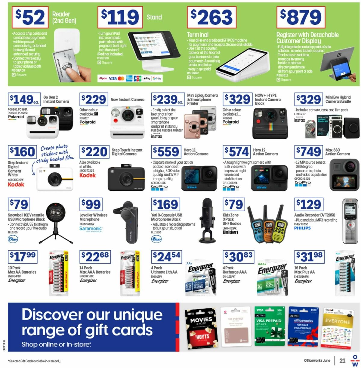 Officeworks Catalogues from 30 May