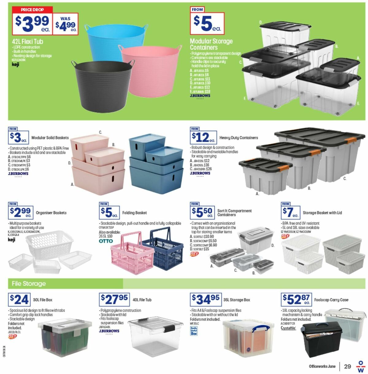 Officeworks Catalogues from 30 May