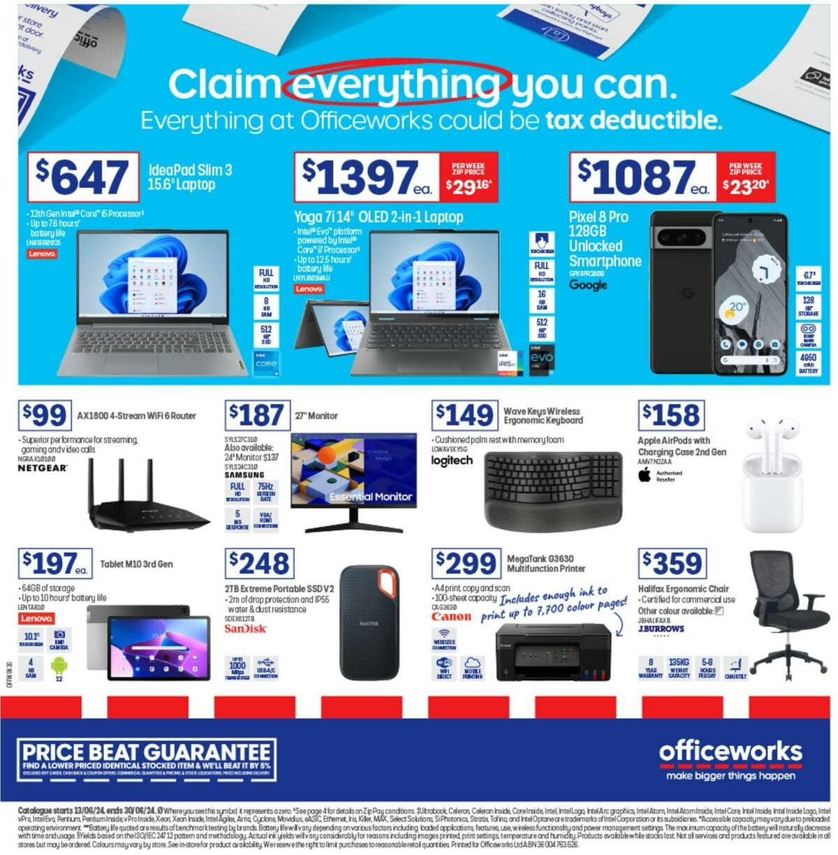 Officeworks Catalogues from 13 June