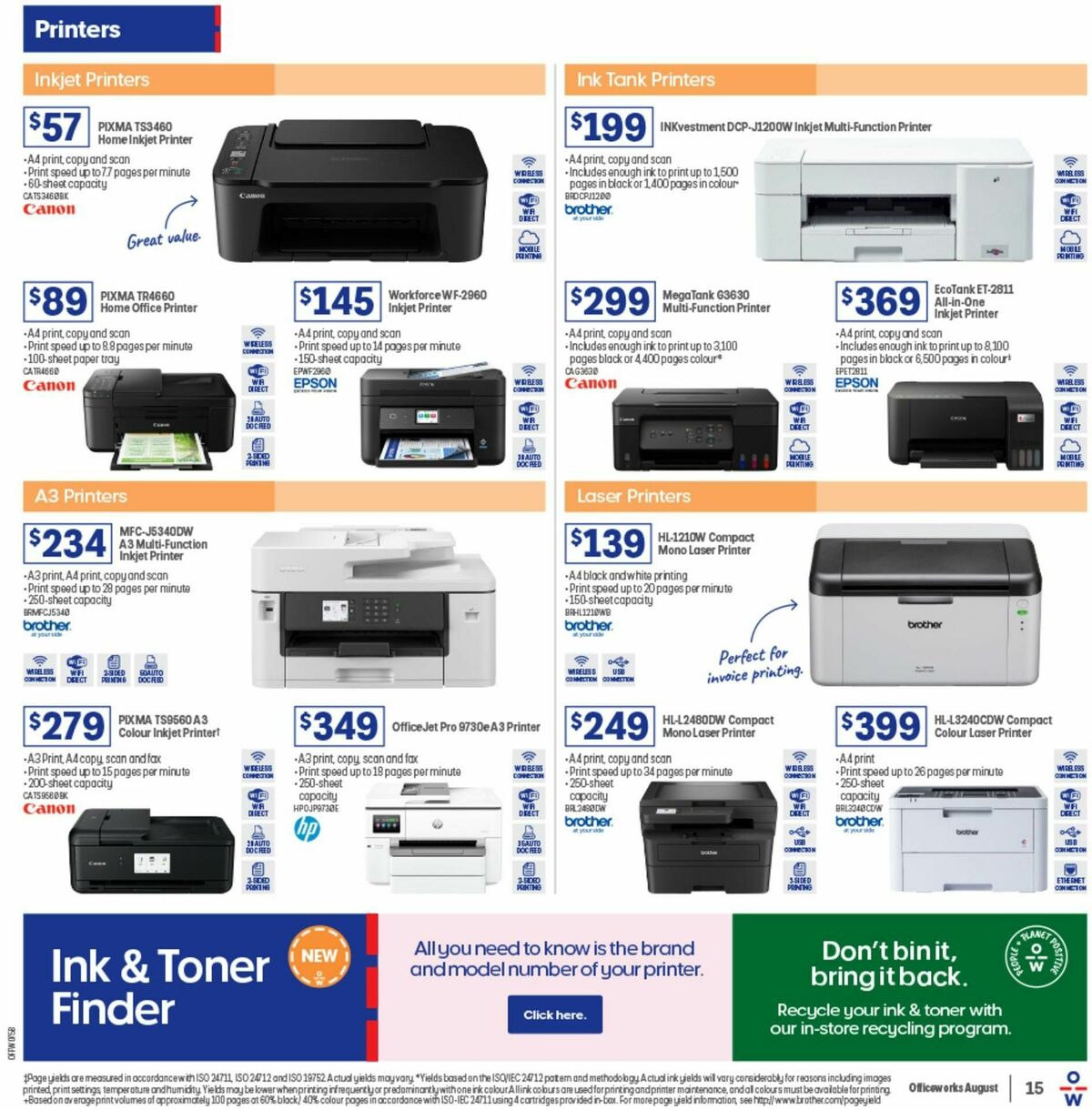 Officeworks Catalogues from 8 August