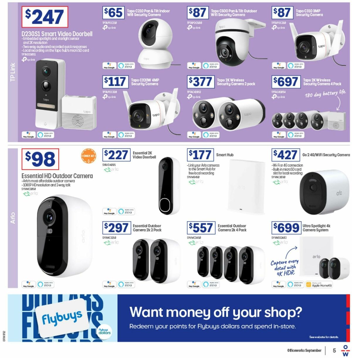 Officeworks Catalogues from 5 September