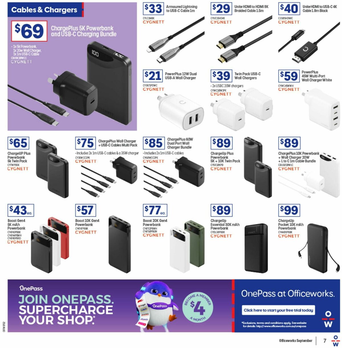 Officeworks Catalogues from 5 September