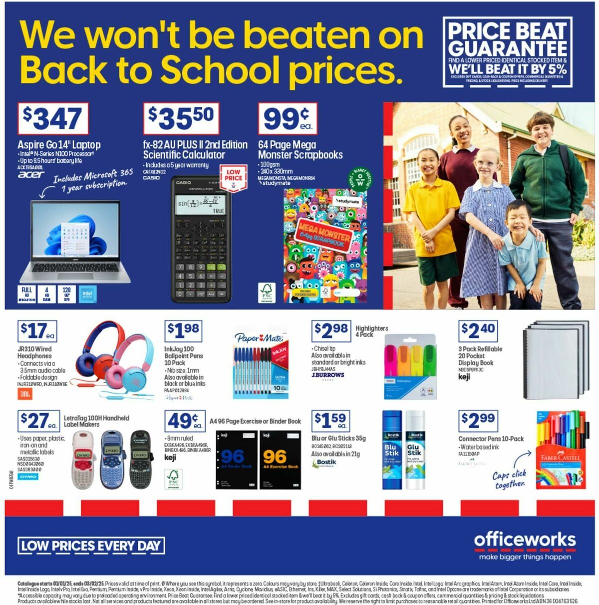 Officeworks Catalogues from 1 January