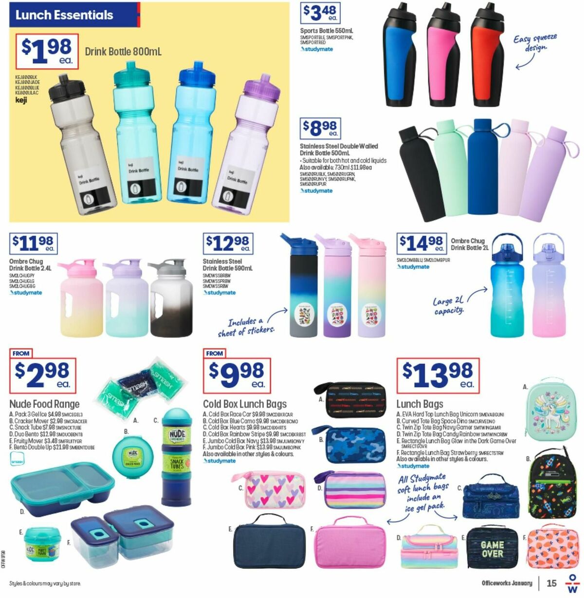 Officeworks Catalogues from 1 January