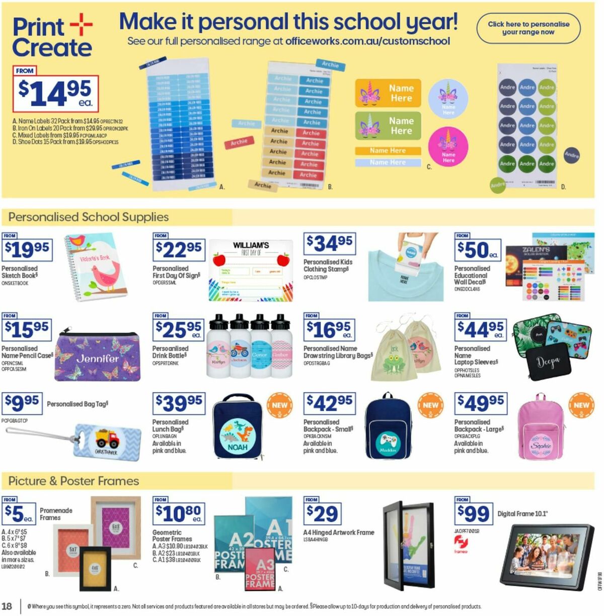 Officeworks Catalogues from 1 January