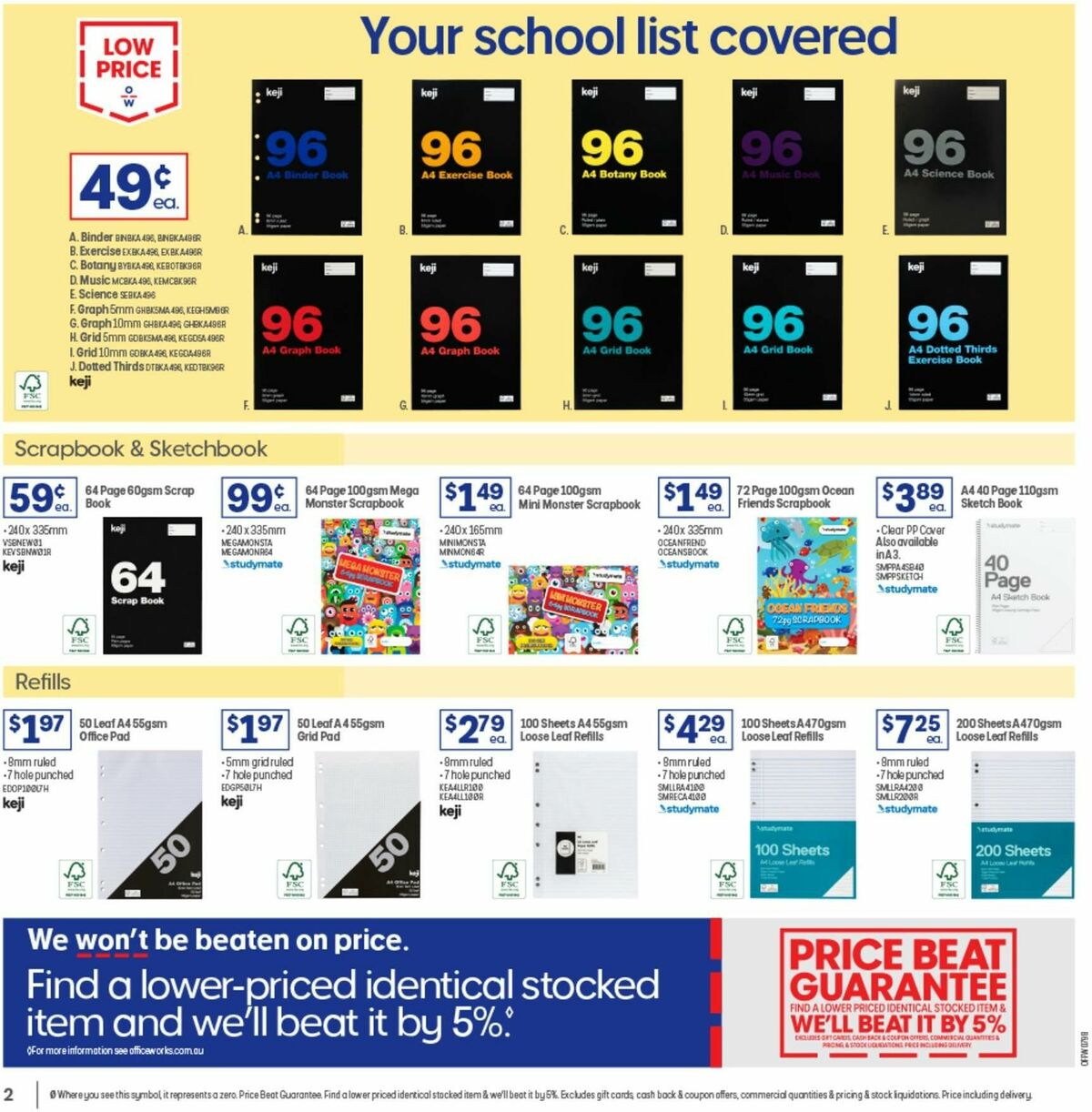 Officeworks Catalogues from 1 January