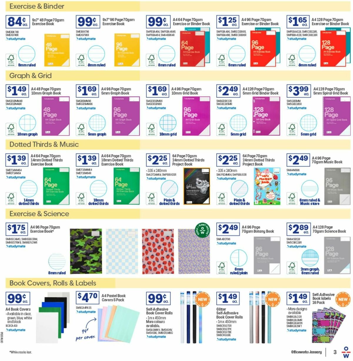 Officeworks Catalogues from 1 January