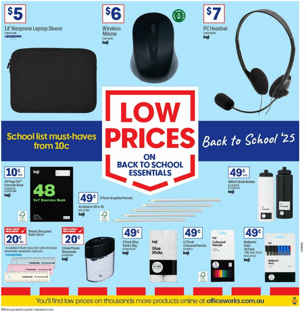 Officeworks Catalogues from 1 January