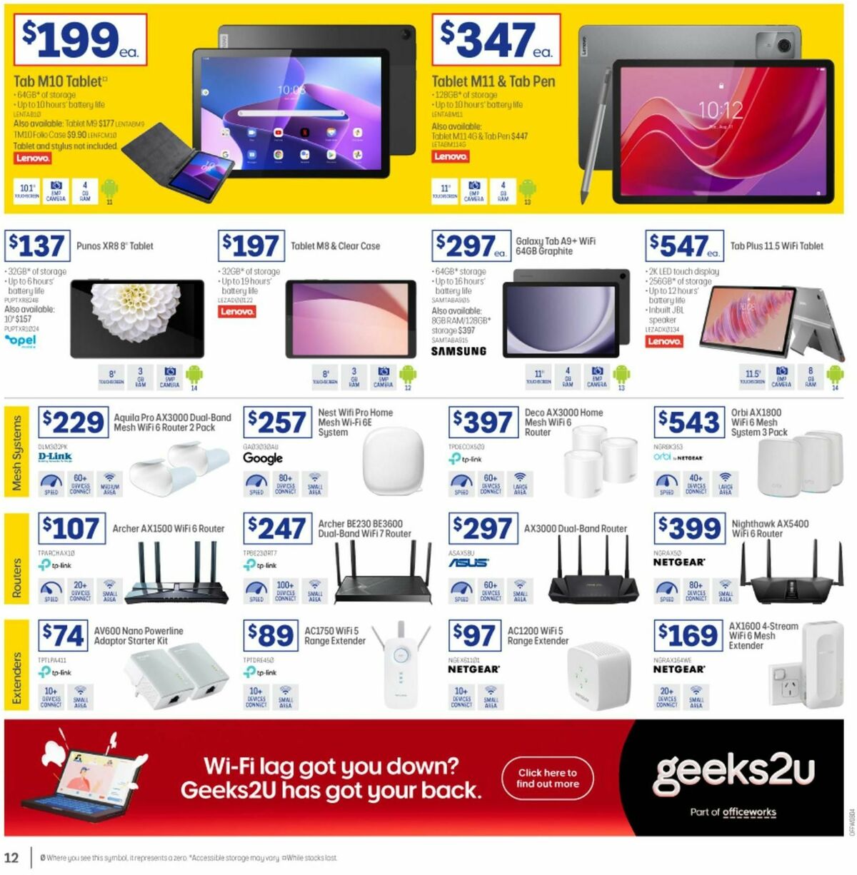 Officeworks Get Great Value on New School Tech Catalogues from 1 January