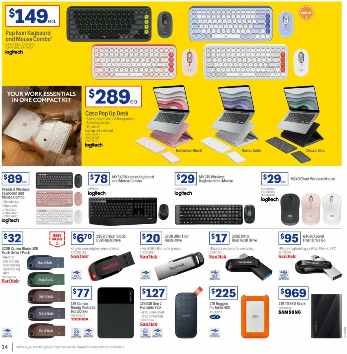 Officeworks Get Great Value on New School Tech Catalogues from 1 January