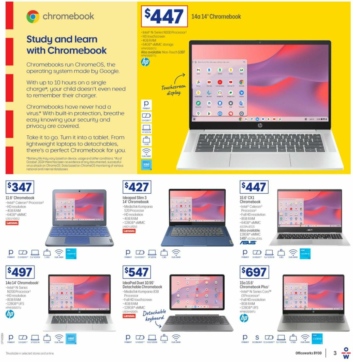 Officeworks Get Great Value on New School Tech Catalogues from 1 January