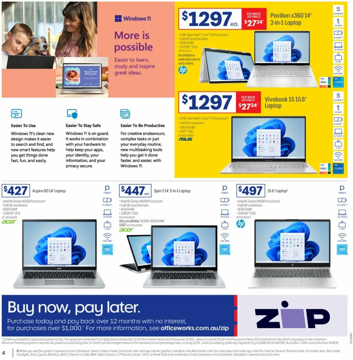 Officeworks Get Great Value on New School Tech Catalogues from 1 January