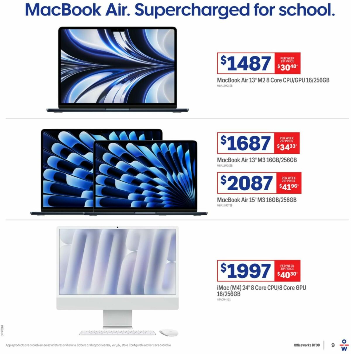 Officeworks Get Great Value on New School Tech Catalogues from 1 January